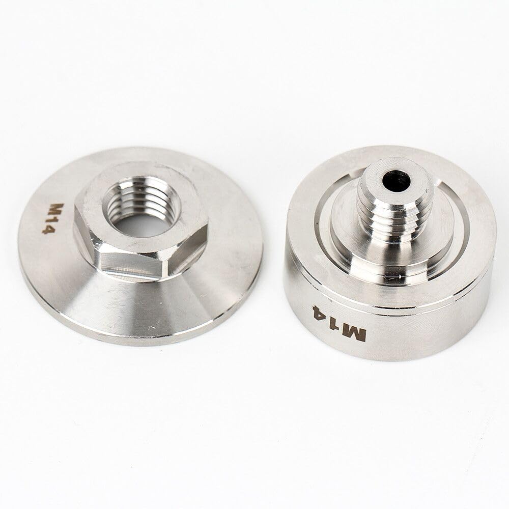 X Lock Adapter To M14 Thread with M14 Flange Lock Nut For Diamond Core Drill Bit Saw blade Xlock Angle Grinder X-lock Adapter (1 SET)