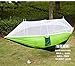 wu-hammock Double Mosquito net Hammock Parachute Cloth Army Green Hammock Outdoor Leisure Camping Nylon Hammockthumb 4