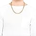 LIFETIME JEWELRY 9mm Cuban Link Chain Necklace for Men & Women 24k Gold Plated