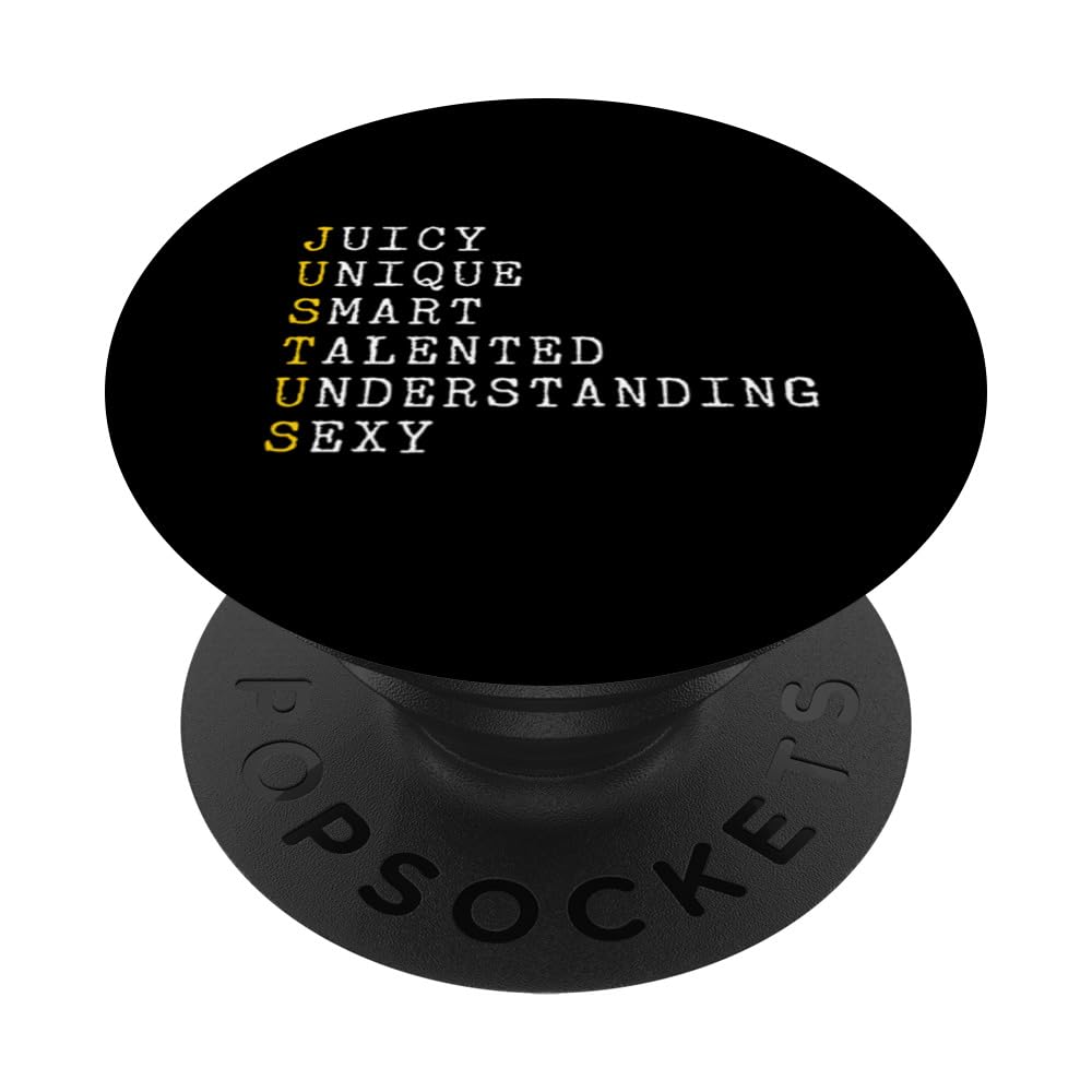 Justus Personalized, Justus Name, Boy Man Justus PopSockets Swappable PopGrip