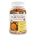 Turmeric Gummy Bears - Red Hawaiian Turmeric with Black Pepper Extract - no Gelatin, Kosher, Halal Certified - Powerful Antioxidant Inflammation and Joint Support - 60 Gummies