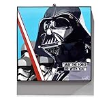 Pop Art Star Wars Movie Quotes [ Darth Vader ] Framed Acrylic Canvas Poster Prints Artwork Modern Wall Decor, 10