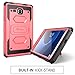 i-Blason Case Designed for Galaxy Tab A 7.0, [Heavy Duty] Armorbox [Dual Layer] Hybrid Full-Body Protective Kickstand Cover with Built-in Screen Protector for Samsung Galaxy Tab A 7 2016 (Pink)