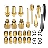 Fietsadapterset voor fietspomp, adapter, fietsventiel, adapter, slang, luchtpomp, gereedschap, compressor, accessoires…