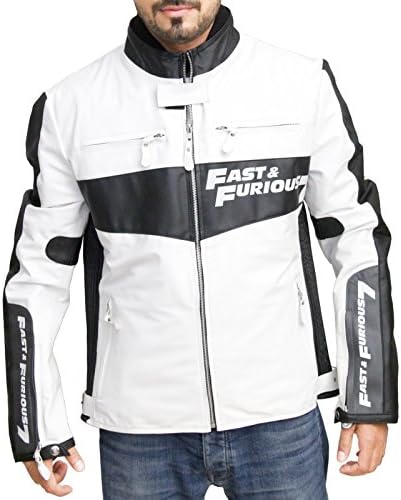 Areena Design Vin Fast & Furious 7 Dominic Toretto Faux Leather Driver Jacket Celebrity hot