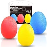 DIMPLES EXCEL Squeeze Stress Balls for Hand, Finger and Grip Strengthening - Set of 3 Resistance