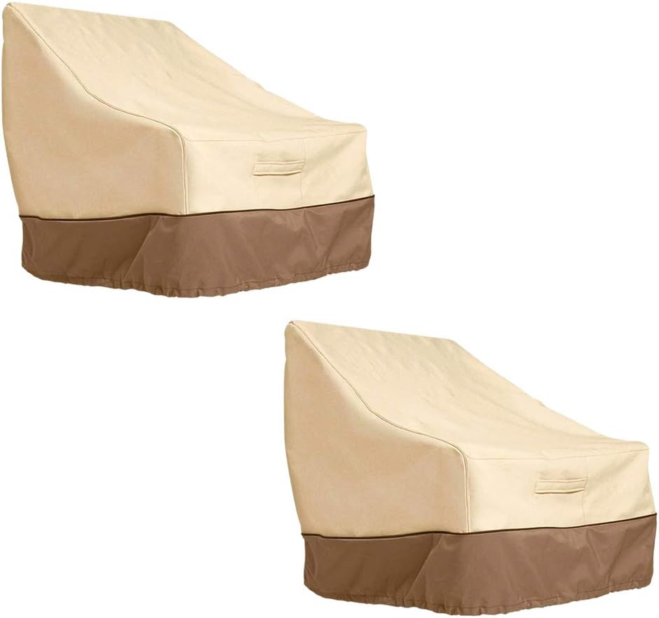 Best Patio Chair Cover High Back Set Of 2