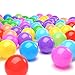 Accguan 100pcs Colorful Ball Fun Ball Soft Plastic Ocean Ball Baby Kid Toy Swim Pit Toy