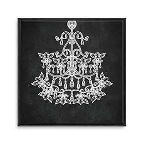 Framed Canvas Wall Art for Living Room, Bedroom Droplight Theme Canvas Prints for Home Decoration Ready to Hang - 16x16 inches