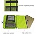 Electronics Organizer Travel Cable Cord Wire Bag Accessories Gadget Gear Storage Cases for 10.5 Inch Tablet (Light Gray)