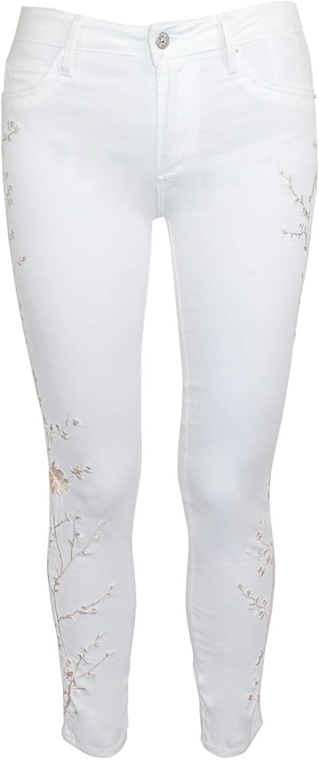 driftwood jackie embroidered skinny jeans