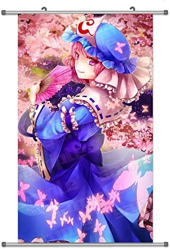 A Wide Variety of Touhou Project Anime Characters Anime Wall Scroll Hanging Decor (Saigyouji Yuyuko 2)