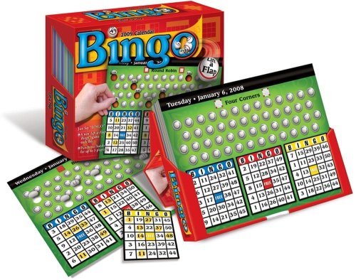 Bingo Lift-a-Flap: 2009 Day-to-Day Calendar (Lift-A-Flap Calendar) by 