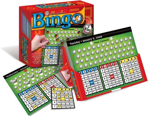 Bingo Lift-a-Flap: 2009 Day-to-Day Calendar (Lift-A-Flap Calendar) by Accord Publishing