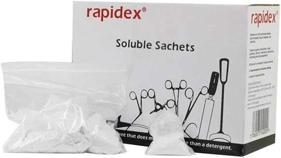 10 x 28 g Sachets rapidex Ultraschall-Reiniger Waschmittel: Amazon.de