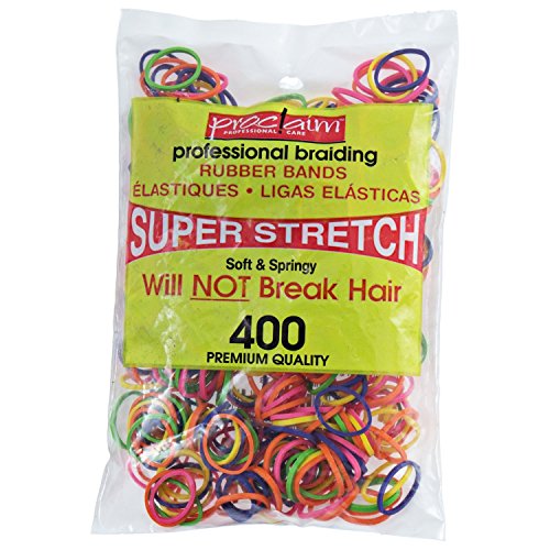 UPC 019663632060, Rubber Bands Assorted Brights 400 Count