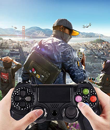 image for Kujian PS4 Controller Wireless Bluetooth Gamepad Controller DS4 Dual S