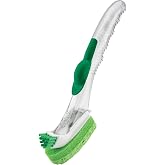 Libman 1132 Glass and Dish Wand with Scrub Brush