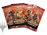 Magic: the Gathering MTG, 4X Hour Of Devastation Booster packs