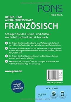 Pons Grund Und Aufbauwortschatz Franzosisch 9783125619746 Amazon Com Books