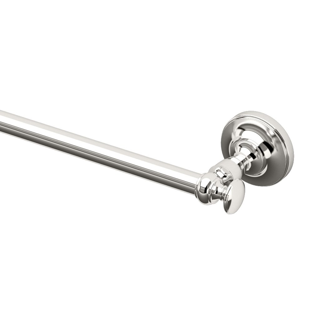 Gatco 4120 Tavern 24" Towel Bar, Polished Nickel