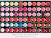 FantasyDay Makeup Gift Pro Matte 66 Colors Cream Lip Gloss Makeup Palette Lipgloss Cosmetic Set Lip Contouring Kit