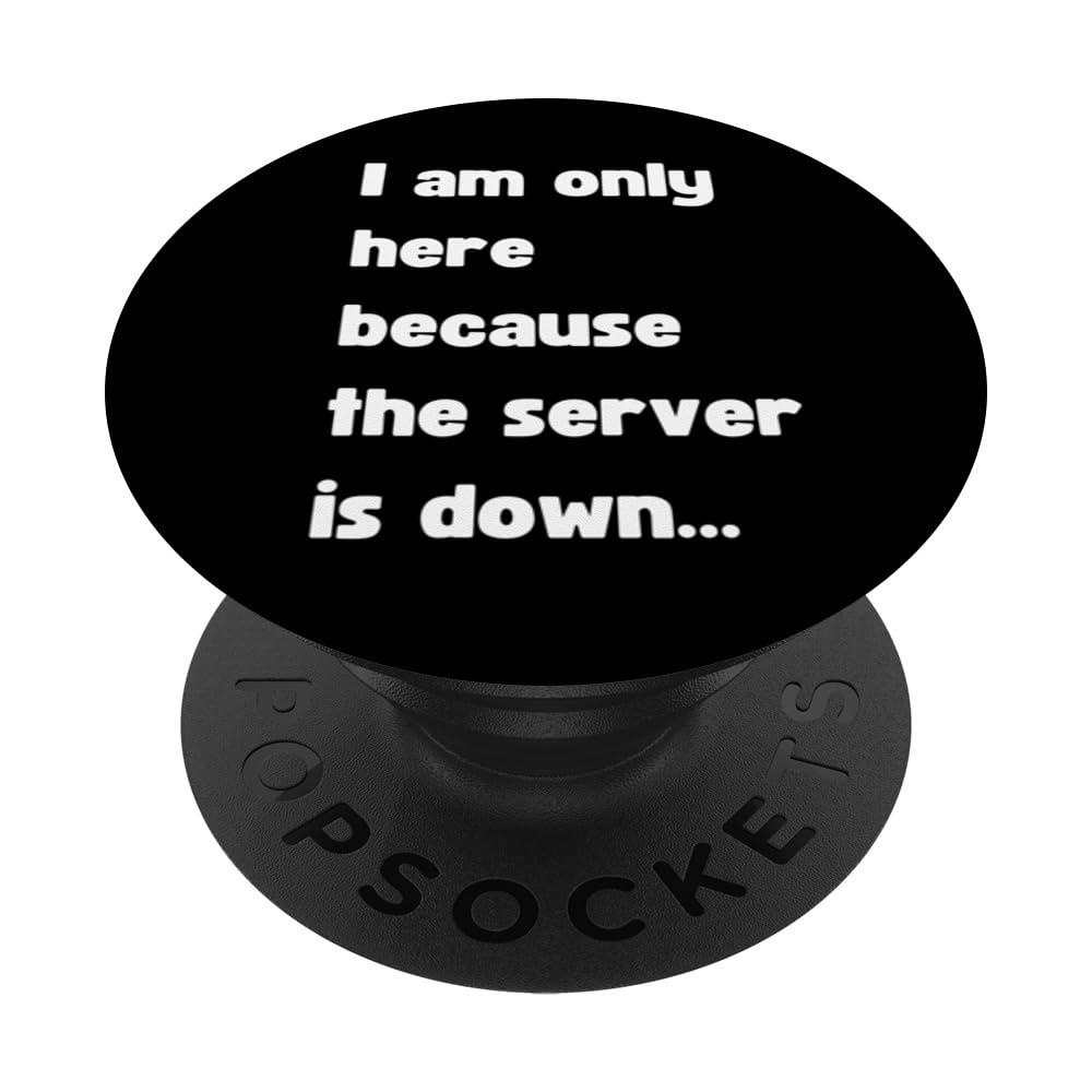 Funny Computer Geeky Tech Science Nerds PopSockets Swappable PopGrip