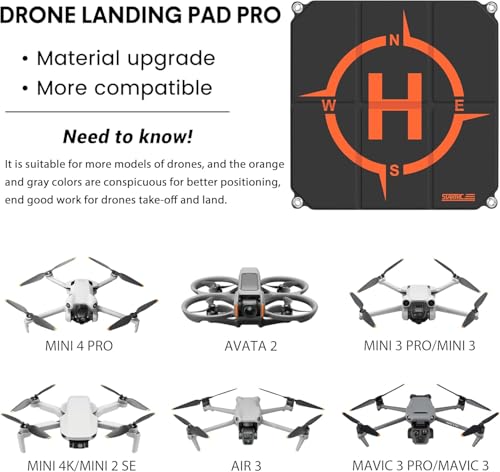 STARTRC Drone Landing Site, Universal Quick Foldable Landing Platform for DJI Neo 2/Mini 5 Pro/Mini 4K/Mini 4 Pro/3/Avata 360/2/Air 3S FPV Drone (22 inch/55 cm)