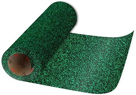 Styletech Ultra Glitter Glossy Permanent Vinyl, 12" x 6', Green