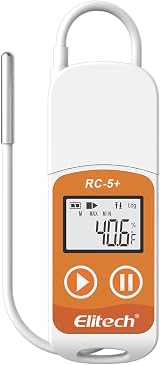 Elitech RC-5+TE USB Temperature Data Logger with External Sensor 32000 Points