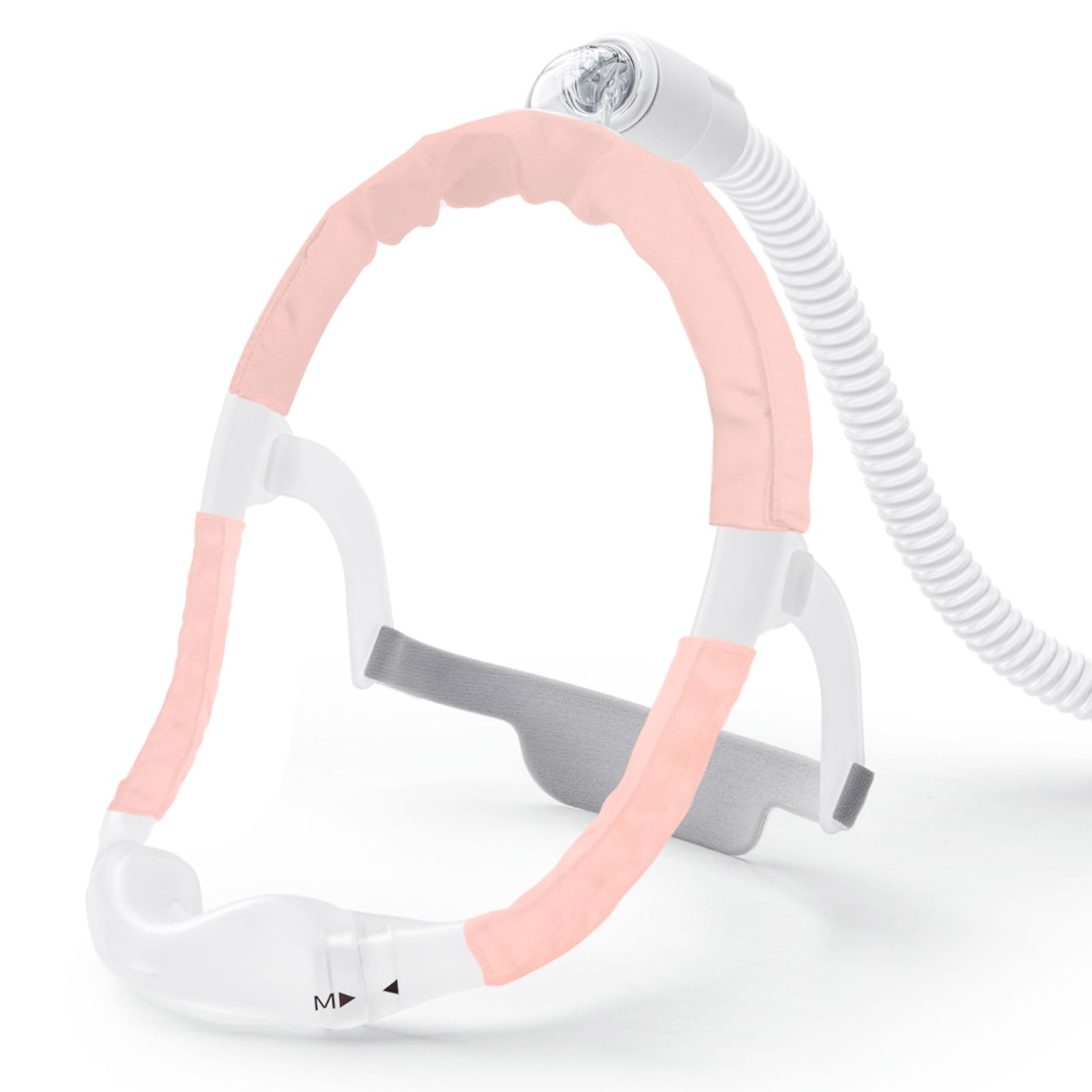 Photo 1 of 3 Pack Satin CPAP Strap Covers, CPAP Mask Cushions, Universal and Comfort CPAP Mask Strap Pads to fit Dreamwear Headgear for Reducing Red Marks CPAP Hair Protector for Women (Pink)