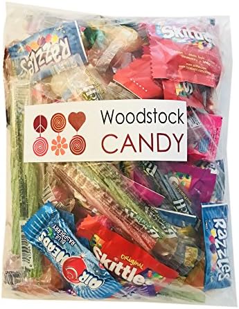 Assorted Party Candy Mix 2.5 Pound Variety Bag Air Heads Nerds Sour Twists Starbursts Skittles Razzles Root Beer Barrels Smarties Fireballs Laffy Taffy Wonka Bottlecaps Sweet Tarts
