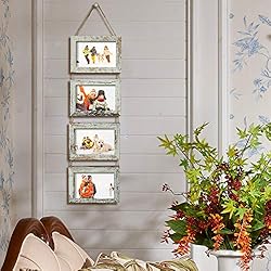 SESEAT 4x6 Wall Hanging Picture Frames Collage with