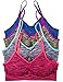 4 Pack Kalon Nylon Spandex Removable Pads Comfort Bras One Size S M Tri-Blend 16