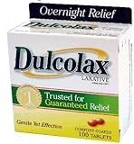 Dulcolax Laxative Tablets - Overnight Relief Bonus Size - 200 Tablets