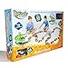 Kidoozie Super Spiral Build-A-Road with Over 17 Feet of Interchangeable, Flexible Track and 2 Battery Operated Cars