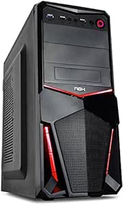 Nox PAX - NXPAX - Caja PC, ATX, USB 3.0, Color Negro Rojo ...