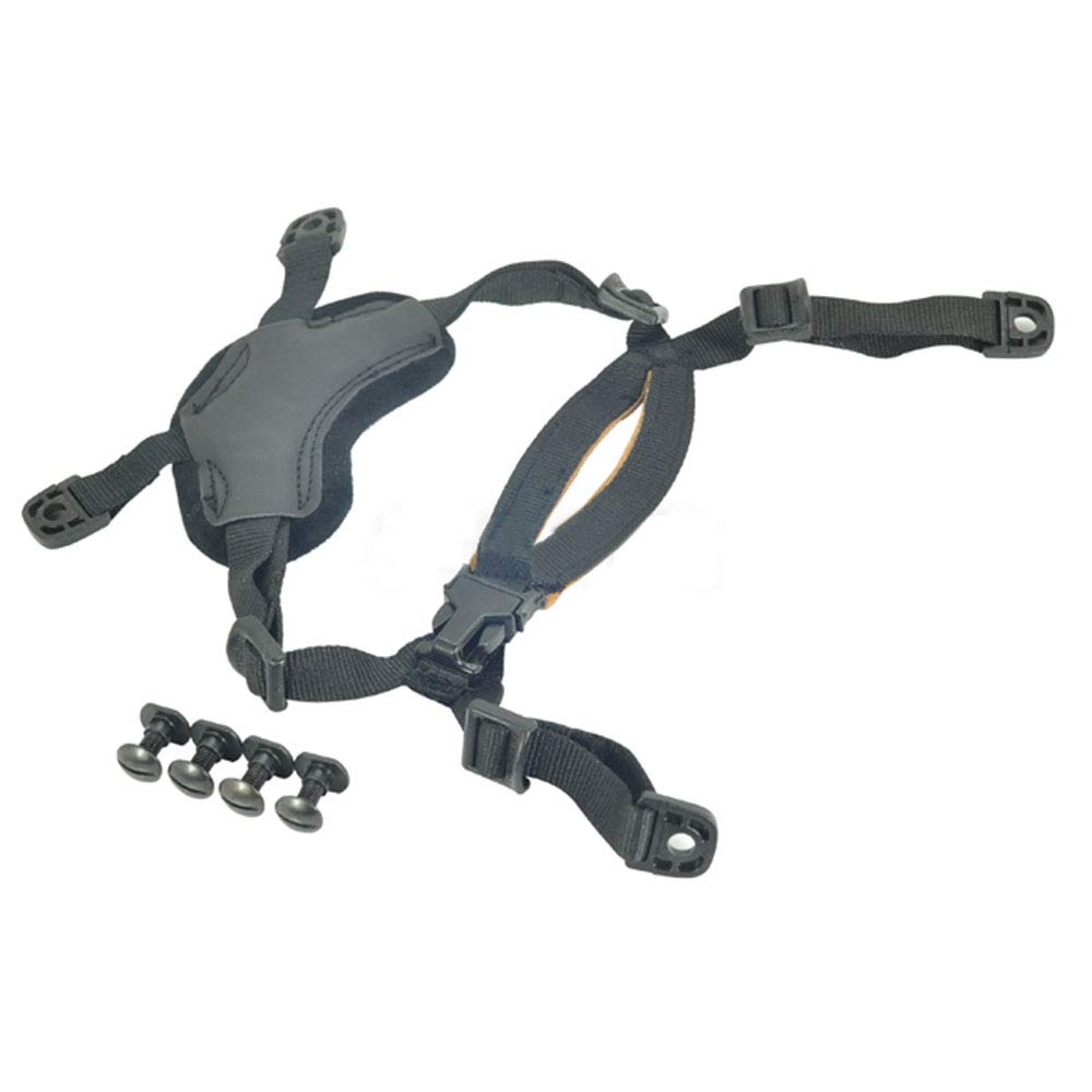 Helmet General Suspension, X-Nape Adjustable Strap Helmet Accessory W/Bolts and Screws TB956 for ACH/MICH/Fast Helmet