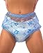 Adult Baby Diaper Lover ASC Blue Plastic Diaper Covers (Extra Small)