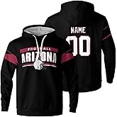ANTKING Hoodies Customized Personalized Apparel Any Name Any Number Gifts for Men Kids Fans