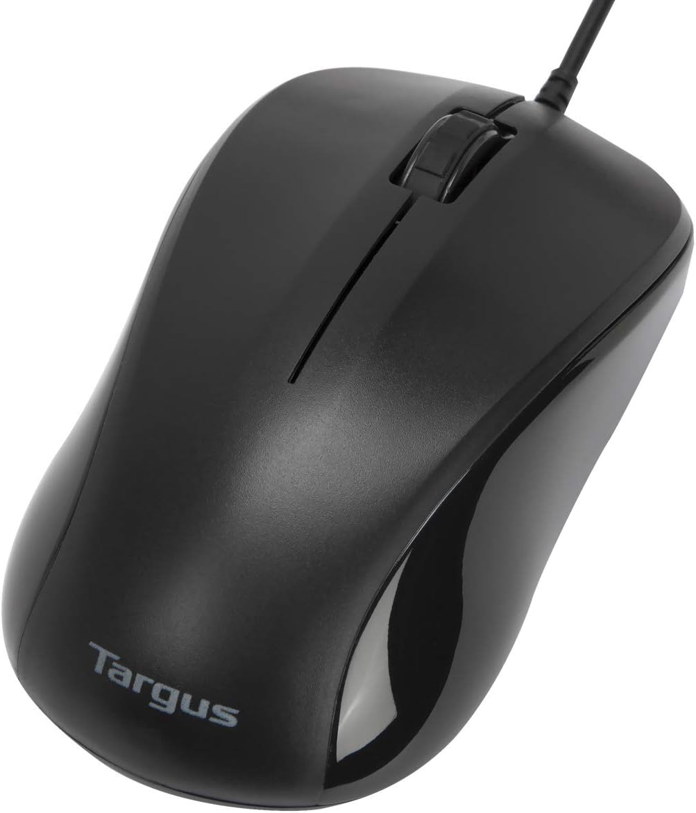Targus 3Button USB Optical Mouse, Black (AMU30EUZ) Amazon.co.uk