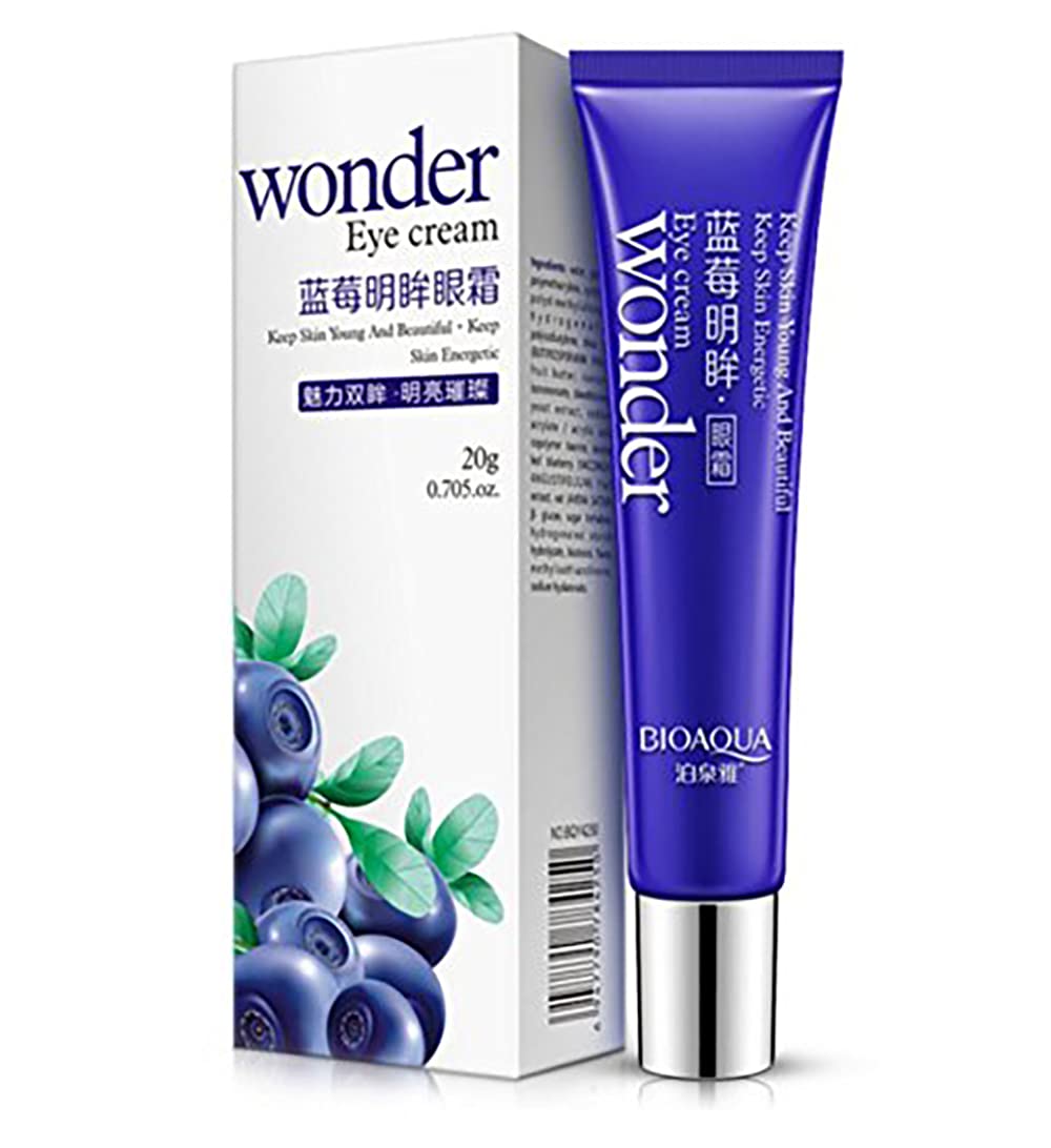 BIOAQUA Blueberry + Hyaluronic Acid + Collagen EYE Cream 20g Concentrate Anti Wrinkle Ageing Whitening Serum Essence Extract Elasticity Tightening