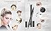 Evermarket Automatic Dual Ended Eyebrow Pencil,Waterproof Automatic Makeup Cosmetic Stylist Definer Brow Liner (Eyeliner, Black)