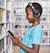 Kids Headphones for Kids Black Panther Adjustable Stereo Tangle-Free 3.5mm Jack Wired Cord Over Ear Headset for Children Parental Volume Control Kid Friendly Safe Perfect for School Home Travel