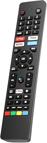 Gvirtue RM-C3250 RMC3250 Voice Remote for JVC 4K UHD TV LT-32CA690 LT-32CA790