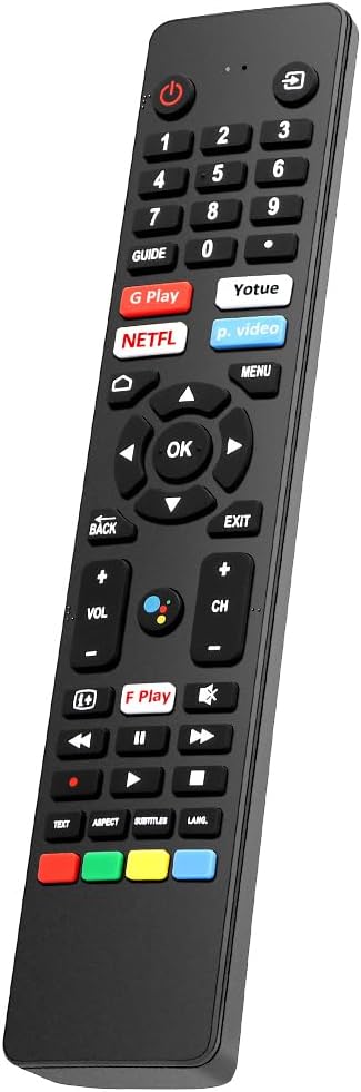 Gvirtue RM-C3250 RMC3250 Voice Remote for JVC 4K UHD TV LT-32CA690 LT-32CA790