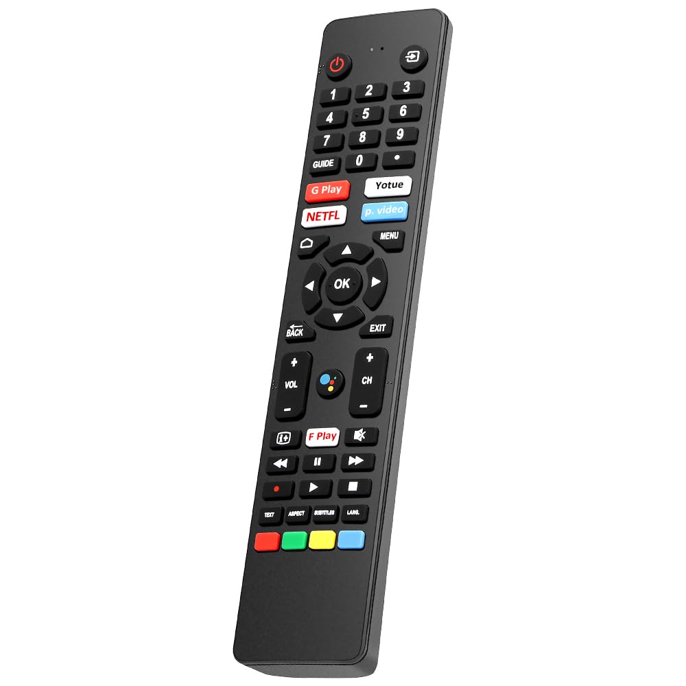 Gvirtue RM-C3250 RMC3250 Voice Remote Control for JVC Smart 4K UHD Ultra HD HDR LED LCD TV LT-32CA690 LT-32CA790 LT-40CA790,No Setup Required