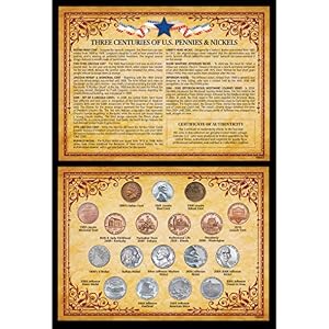 Three-Centuries-of-US-Pennies-Nickels