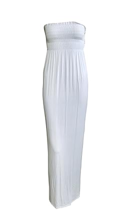 boob tube maxi dress