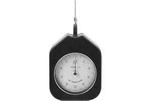 Mxzzand Gram Tension Meter Dial Tension Meter Gauge Pressure Pull Tester Switch Force Gauge Single Needle 10G for Measuring